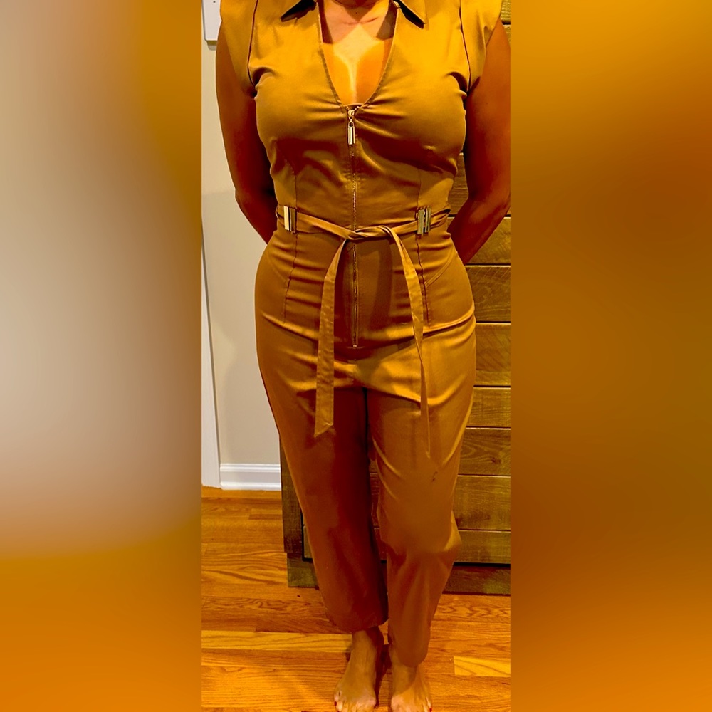 Brown intermix jumpsuit size 6